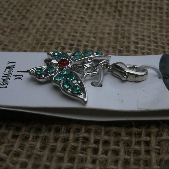 Butterfly Charm with Sets Lobster Clasp - Picture 6 of 10